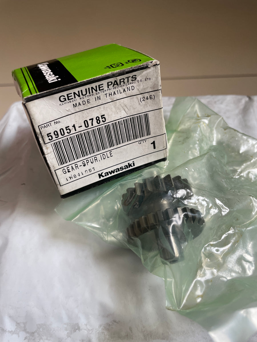 Gear Spur Idle 59051-0785 Kawasaki KLX 150 – SXParts
