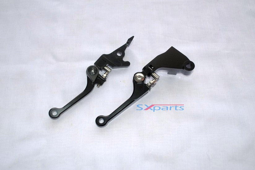 Leve Frizione E Freno Pieghevoli Nere Per XR/CRF50, KLX110, Pit Bike, Quad, ATV - Universali - Foto 2