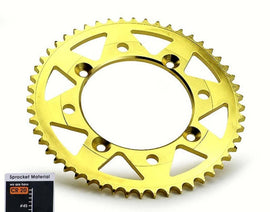 Rear Sprocket KLX 150 KLX150BF Gold Color