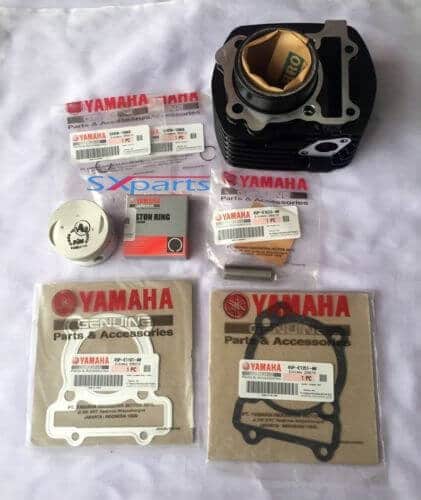 Yamaha FZ-16 Complete Cylinder Barrel Piston Kit and Gasket